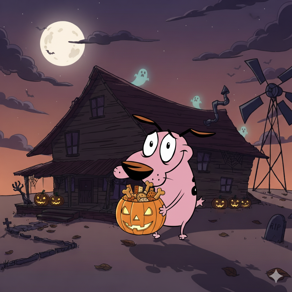 Courage the Cowardly Dog's Guide to Conquering Your Pup's Halloween Fears
