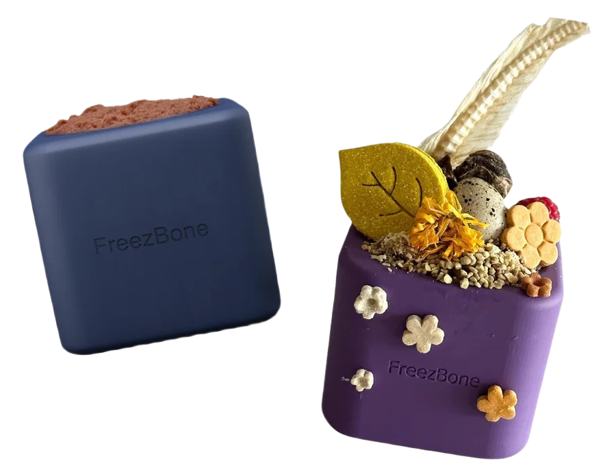 Super Chewer Dog Toys - Heavy Duty Freezbone for Aggressive Dogs