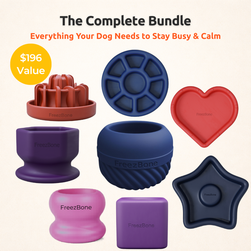 Freezbone Complete Dog Enrichment Bundle