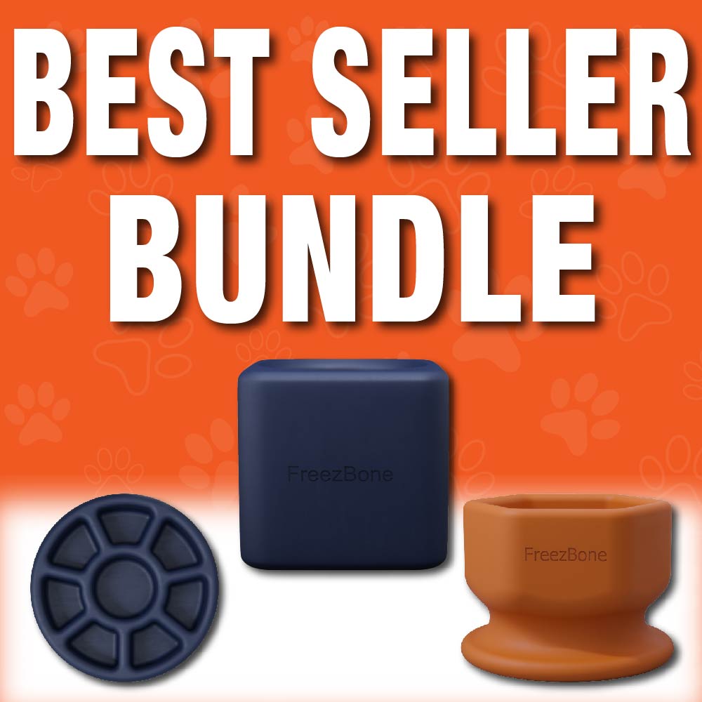 Ultimate Tough Chewer Dog Toy Set – 3 Durable Enrichment Bones