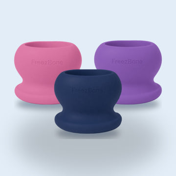 FreezBall 3-Pack: pink, navy and purple FreezBalls