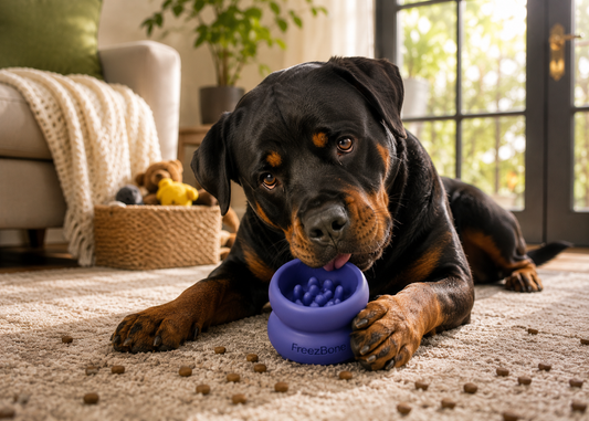 Rottweiler Enrichment and Feeders: What a Working Breed Needs When There Is No Work