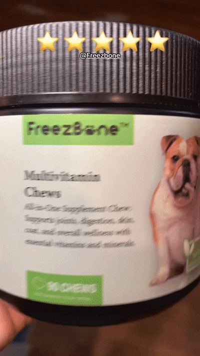 From Puppyhood to Adulthood: How Freezbone’s Chews Support Every Stage