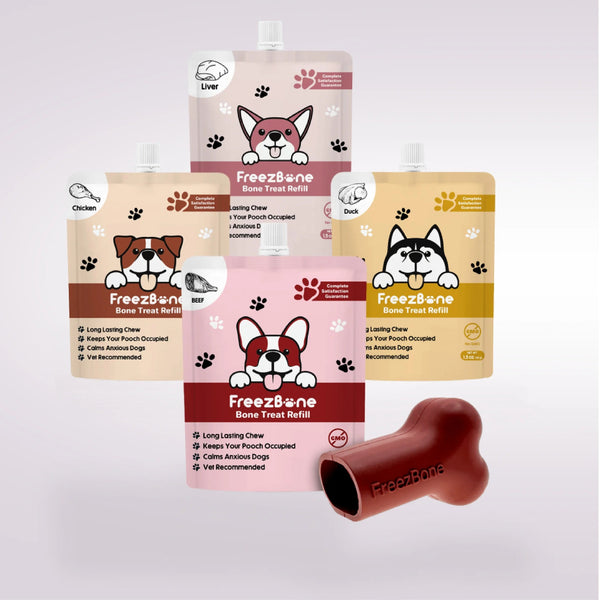 Freezbone Freezbone Bundles – Interactive Dog Toys, Super Chewer Sets & Cat ...