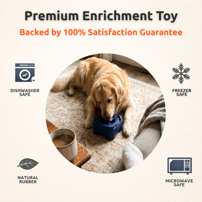 FreezBrick - Stackable Frozen Treat Toy for Dogs
