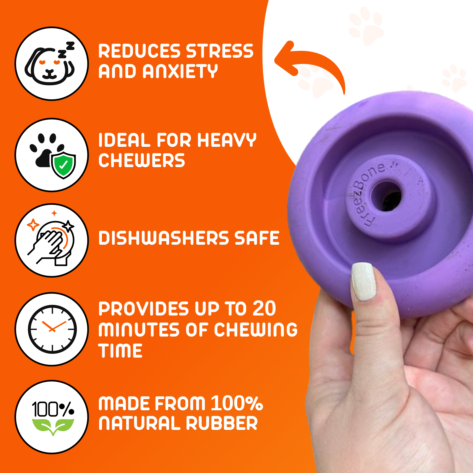 Freez Doughnut - Super Durable Treat Toy