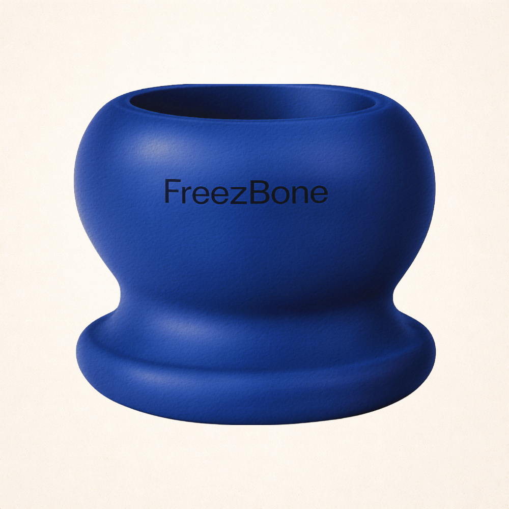Freezball - Durable Fillable Dog Chew Bone