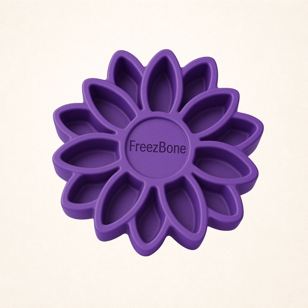 FreezSunflower - Interactive Frozen Sunflower Dog Chew For Tough Chewers