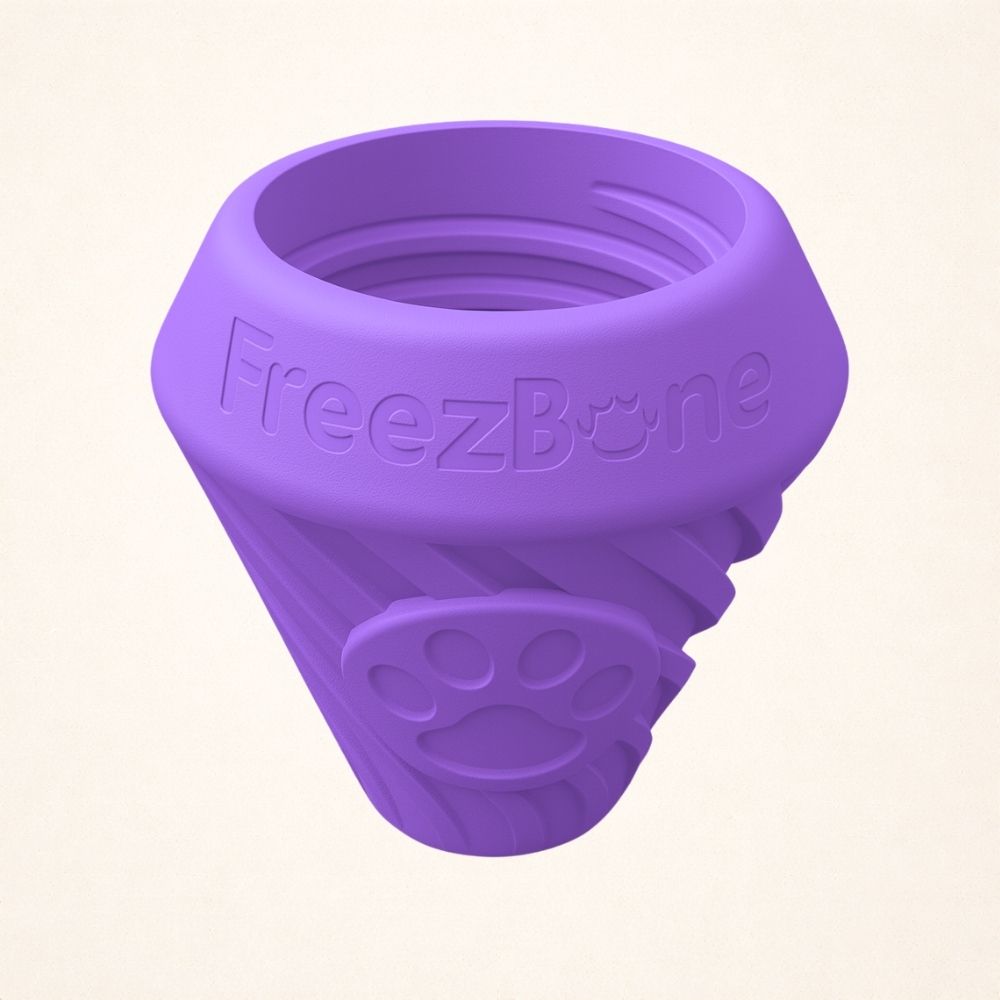 FreezCone – The Ice-Cream–Shaped Enrichment Dogs Can’t Put Down