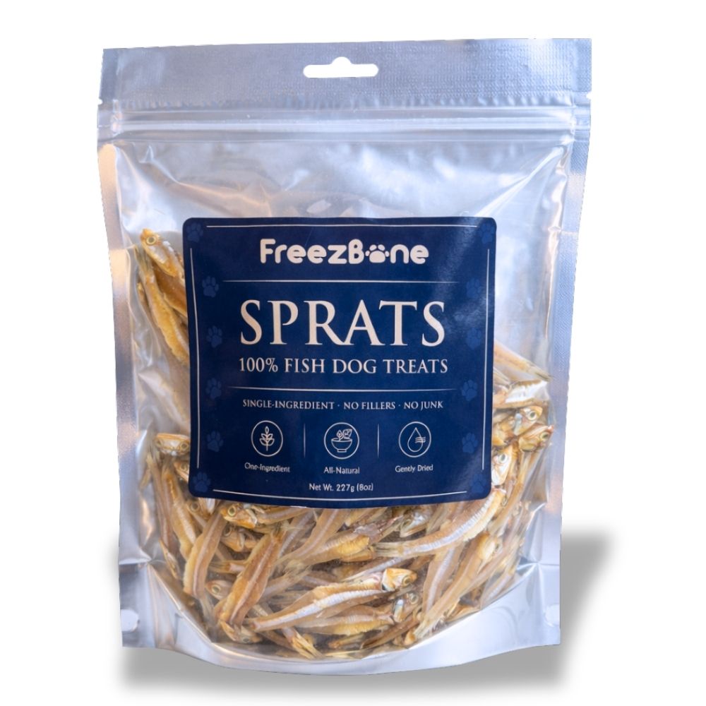 AUCTION ONLY - Freezbone Sprats - 1 single ingredient