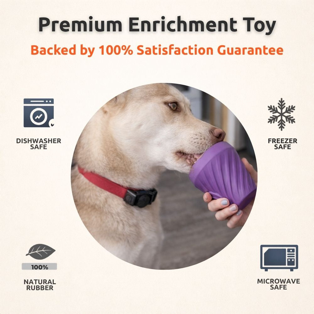 FreezCone – The Ice-Cream–Shaped Enrichment Dogs Can’t Put Down