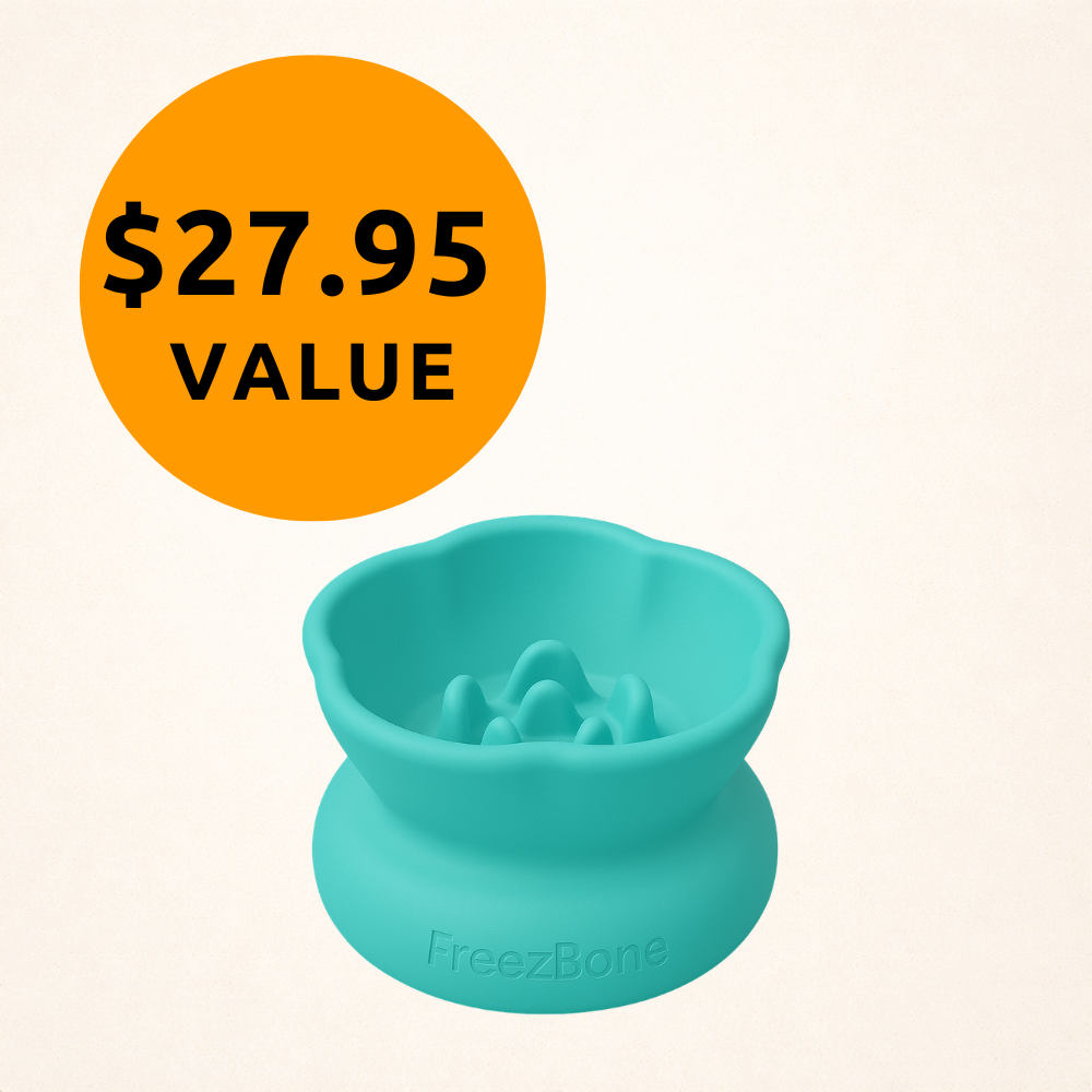 AUCTION ONLY - Freezflower Cup -  Frozen Treat Cup for Calm, Happy Dogs