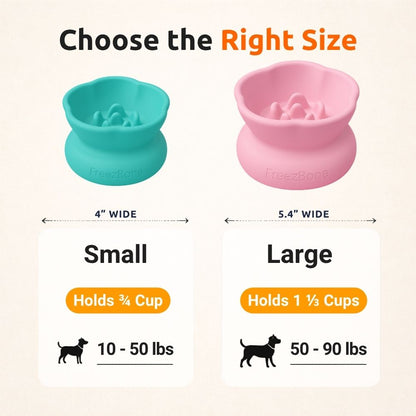 Freezflower Cup -  Frozen Treat Cup for Calm, Happy Dogs