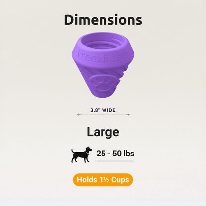 FreezCone – The Ice-Cream–Shaped Enrichment Dogs Can’t Put Down