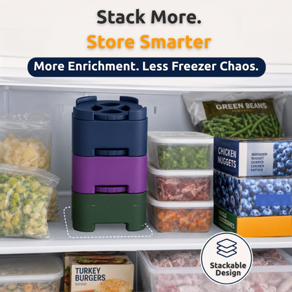 FreezBrick - Stackable Frozen Treat Toy for Dogs