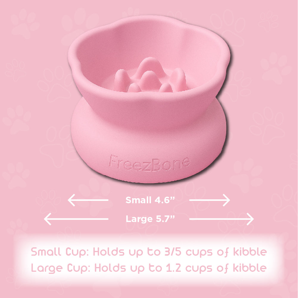 Freezflower Cup -  Frozen Treat Cup for Calm, Happy Dogs