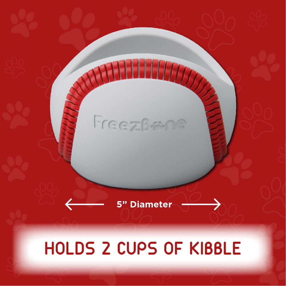 Freezbaseball-  Durable Frozen Baseball Chew Toy for Dogs
