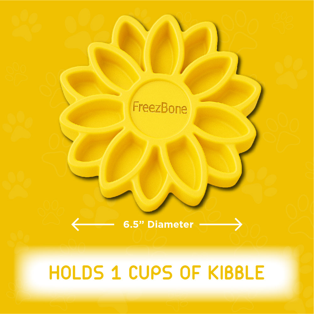 FreezSunflower - Interactive Frozen Sunflower Dog Chew