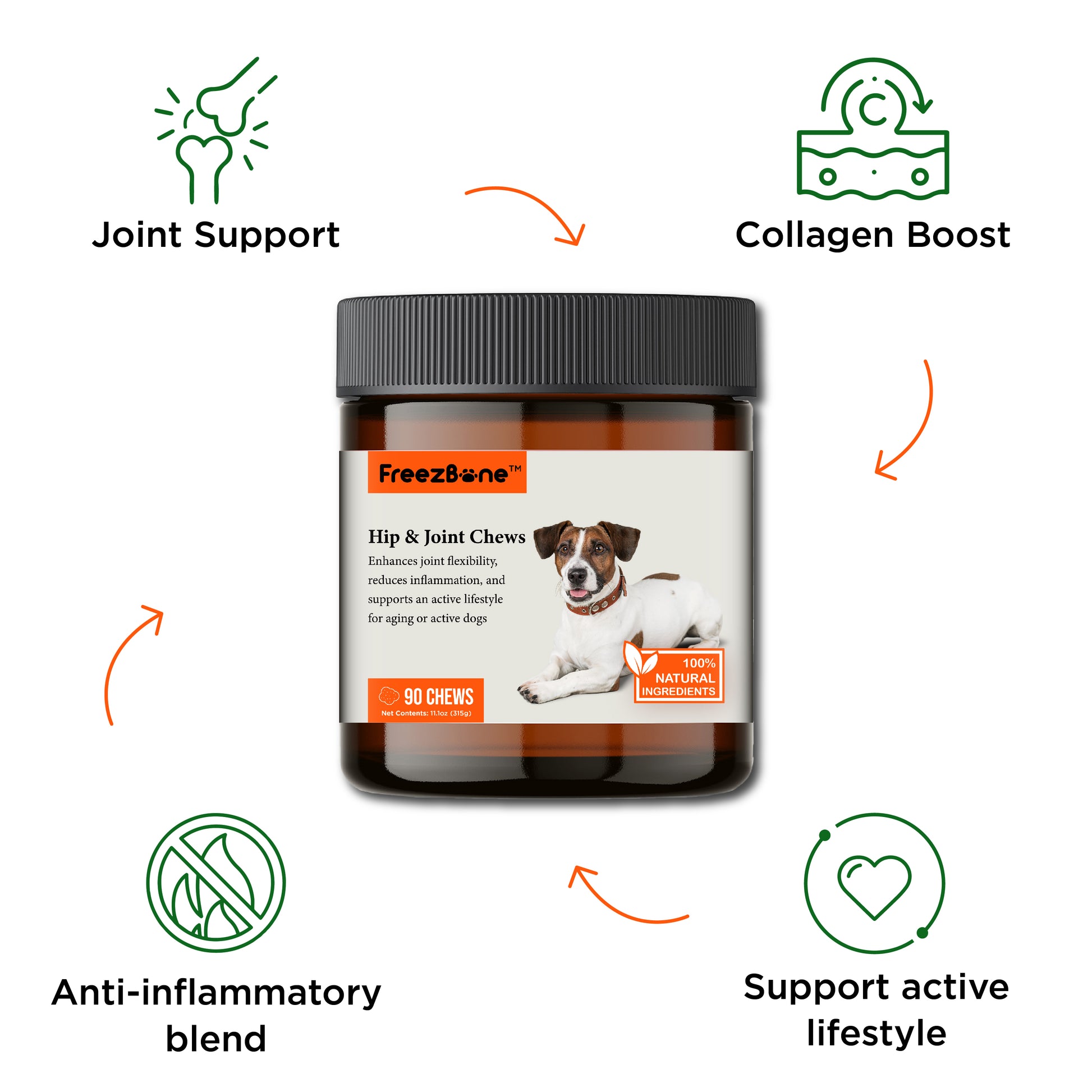 Hip & Joint Chews (90 Chews)