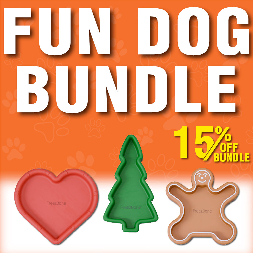 Freezbone Fun Shapes Dog Bundle