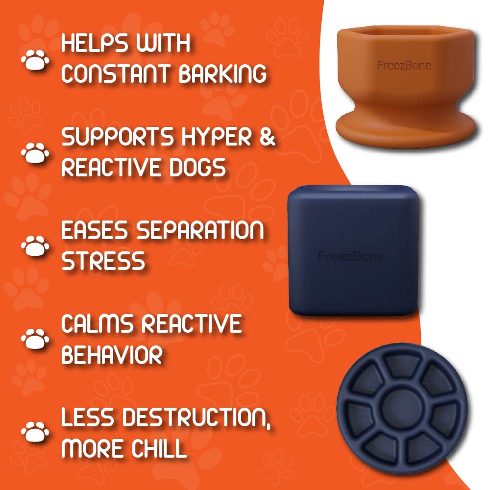 Ultimate Tough Chewer Dog Toy Set – 3 Durable Enrichment Bones