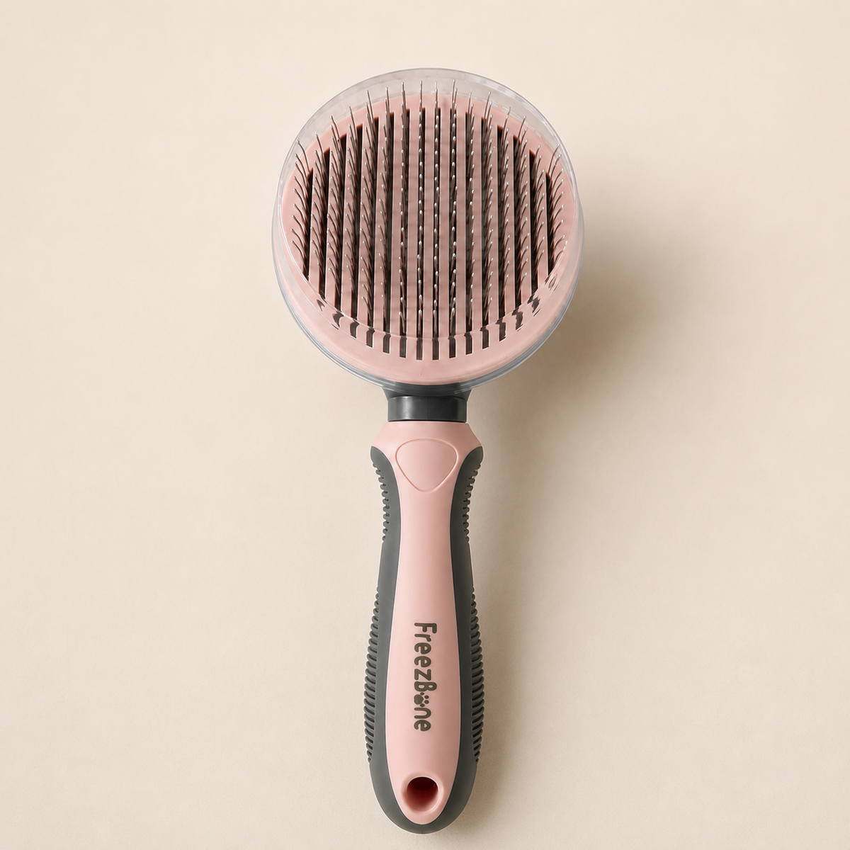 Freezbone Self-Cleaning Slicker Brush for Dogs