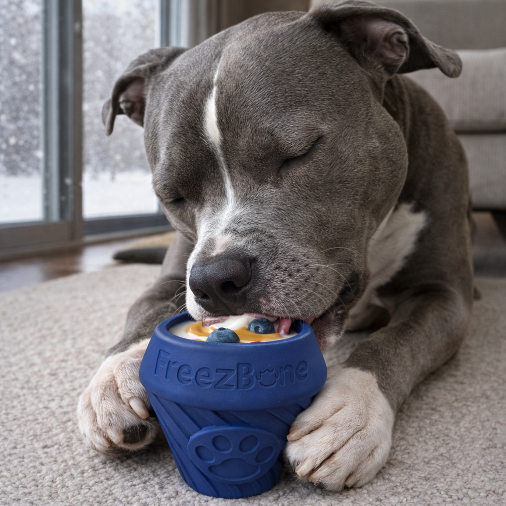 FreezCone – The Ice-Cream–Shaped Enrichment Dogs Can’t Put Down