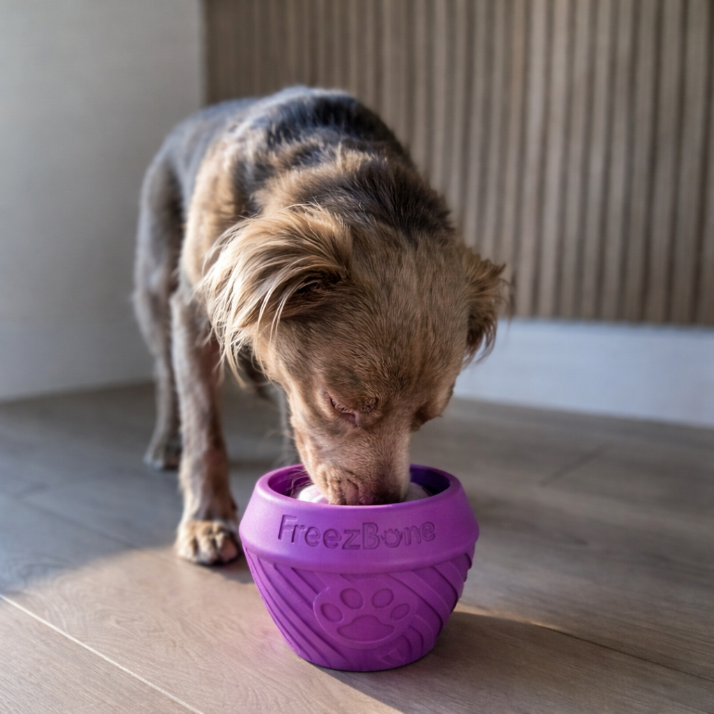 FreezCone – The Ice-Cream–Shaped Enrichment Dogs Can’t Put Down