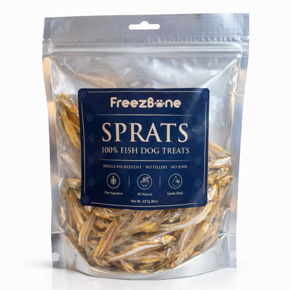 Sprats Fish Dog Treats (8 oz)