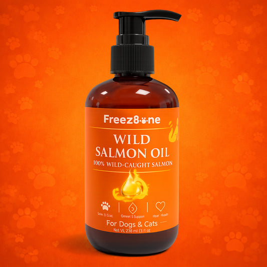 FreezBone - Wild Salmon Oil For Dogs & Cats