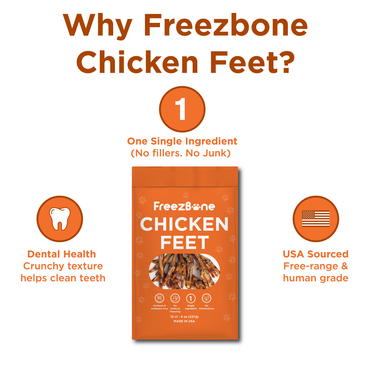 Freezbone Chicken Feet