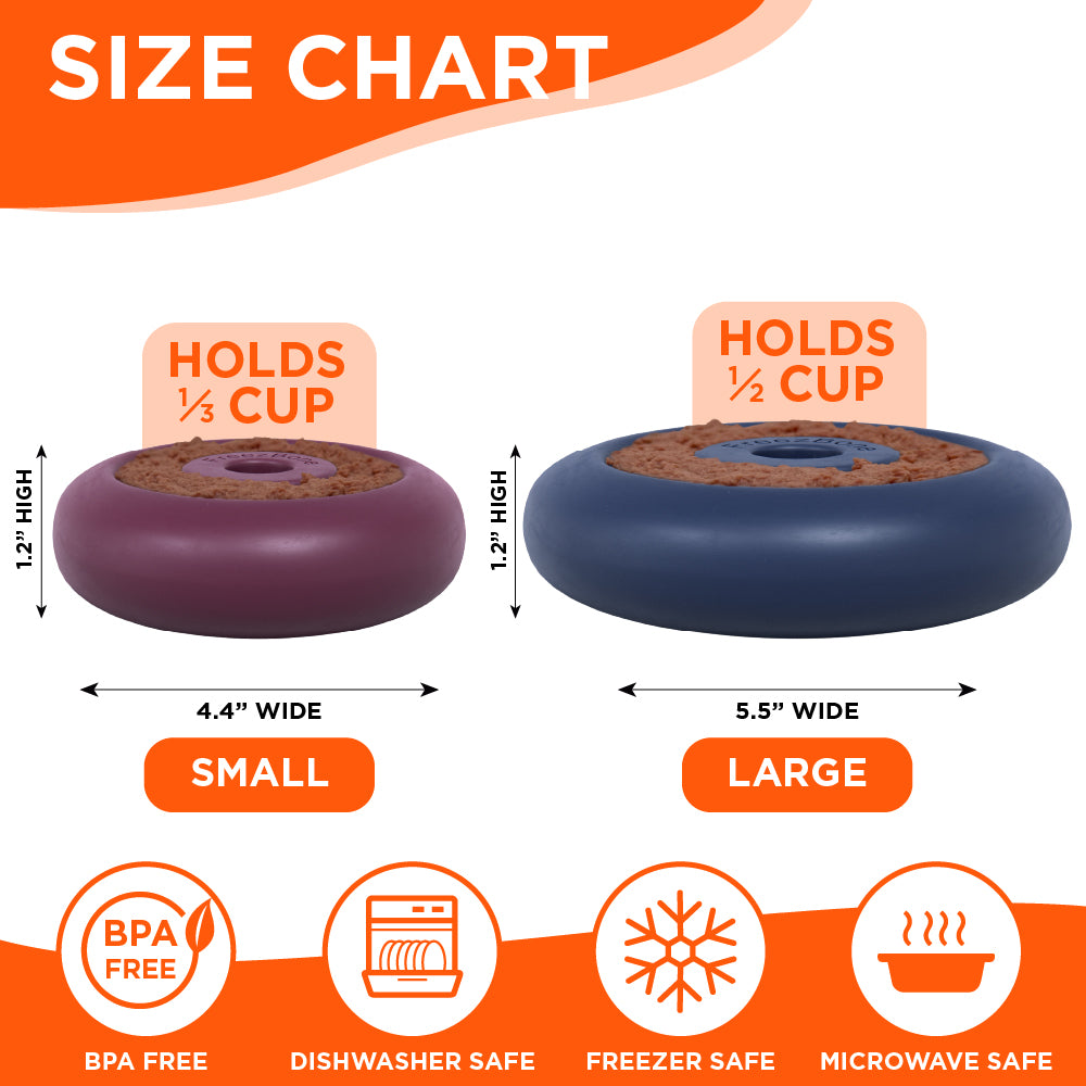 Freez Doughnut - Super Durable Treat Toy