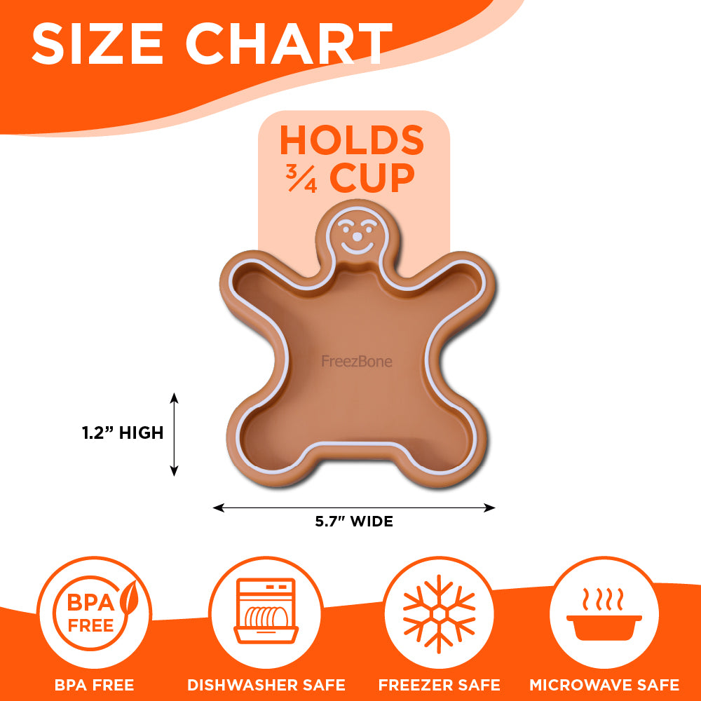 FreezGingerbread - Enrichment Chew Toy