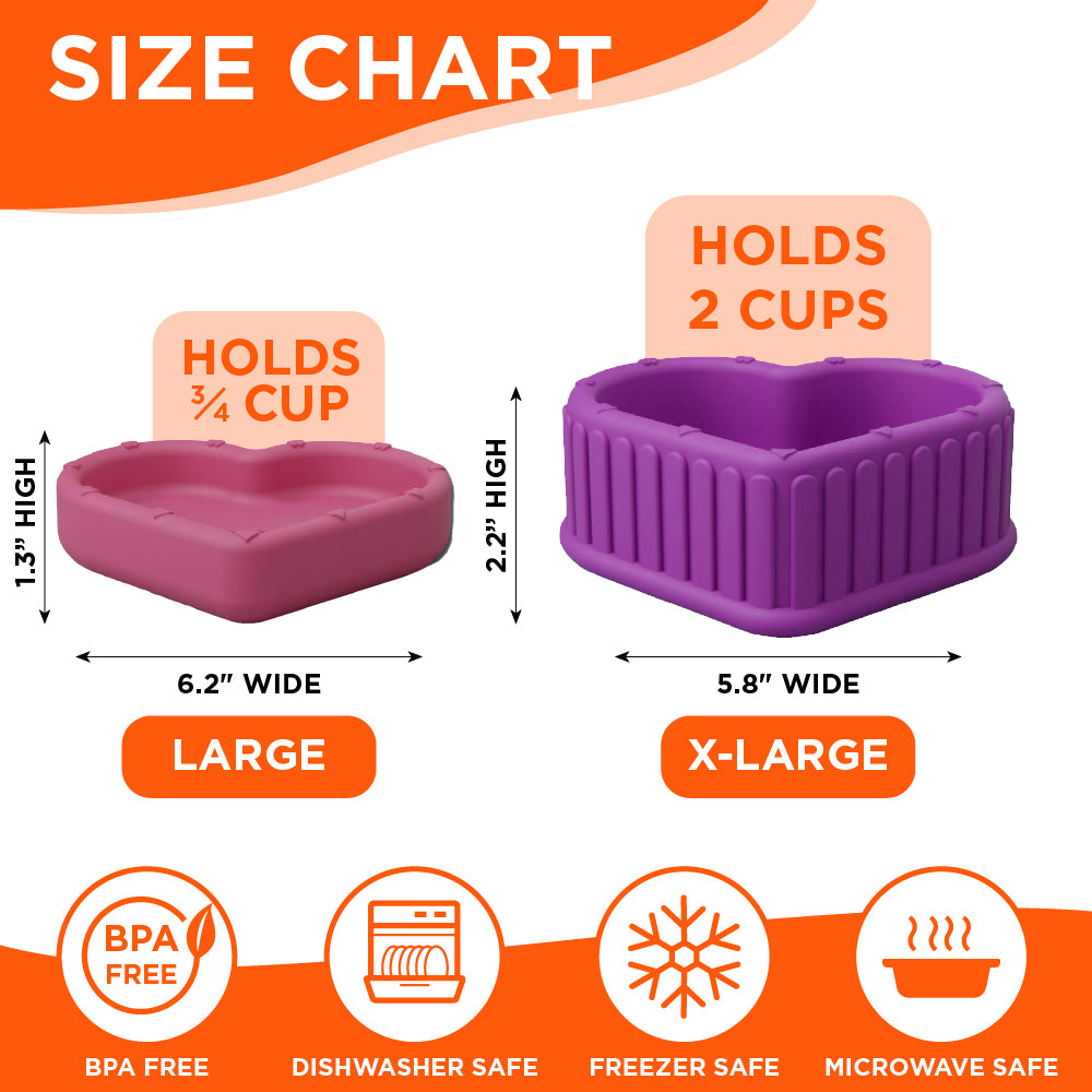 FreezHeart - Durable Heart Enrichment Chew