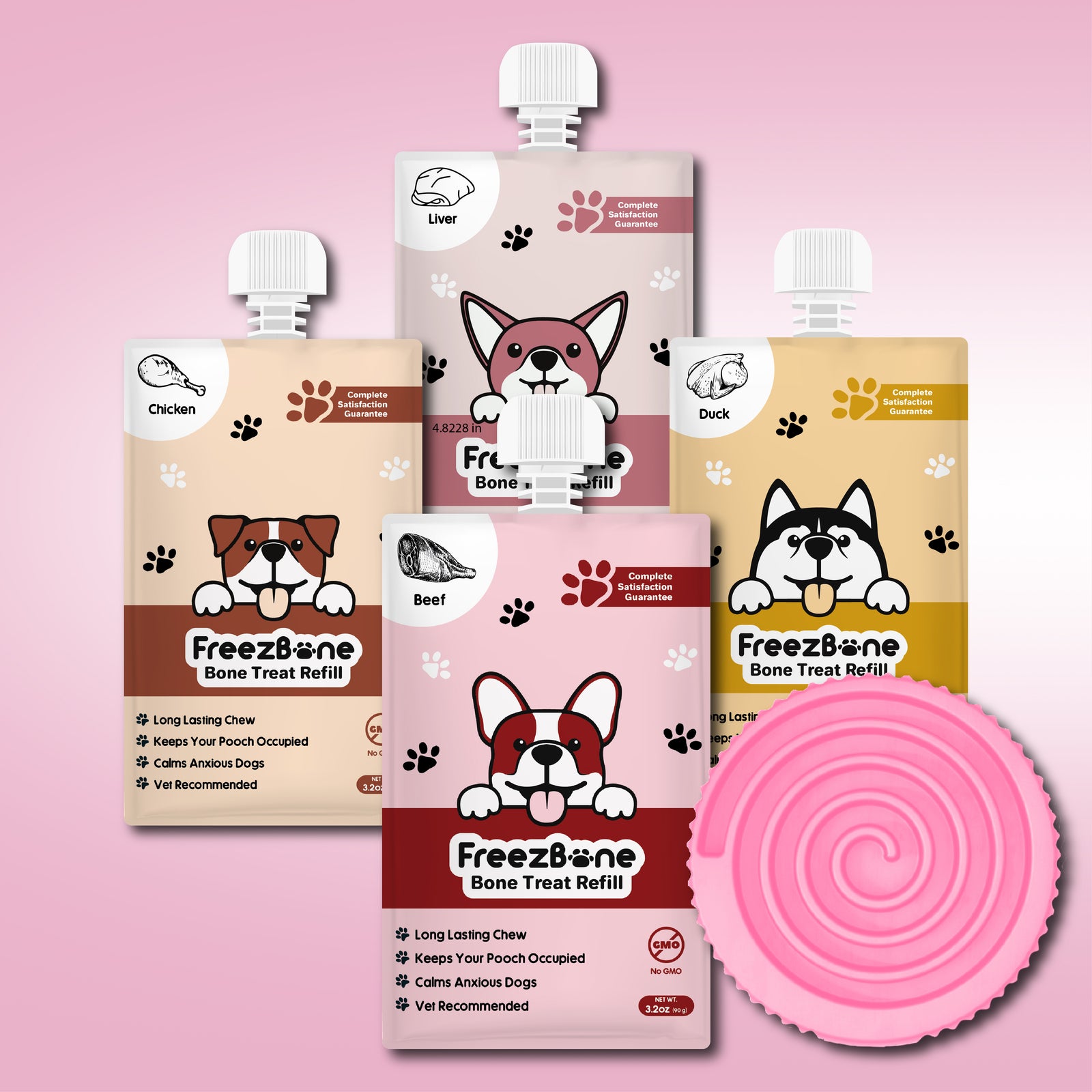 FreezSwirl Bundle 90 Grams Fillers