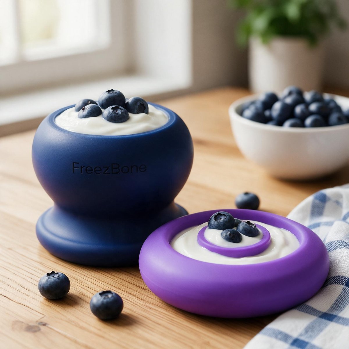 Best Seller Bundle filled with yogurt + blueberries