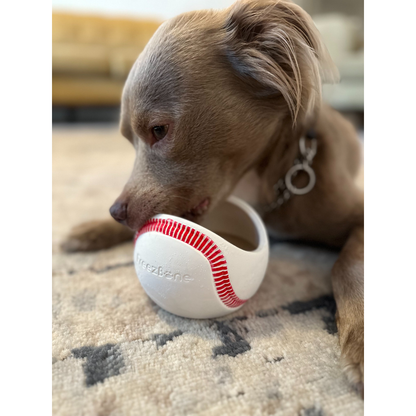 Freezbaseball-  Durable Frozen Baseball Chew Toy for Dogs