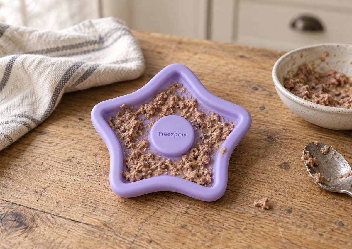 FreezTwinkle  filled with wet food mousse