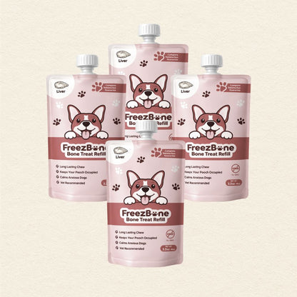 Bone Refills Dog Meat 90 Grams (4 Pack)®