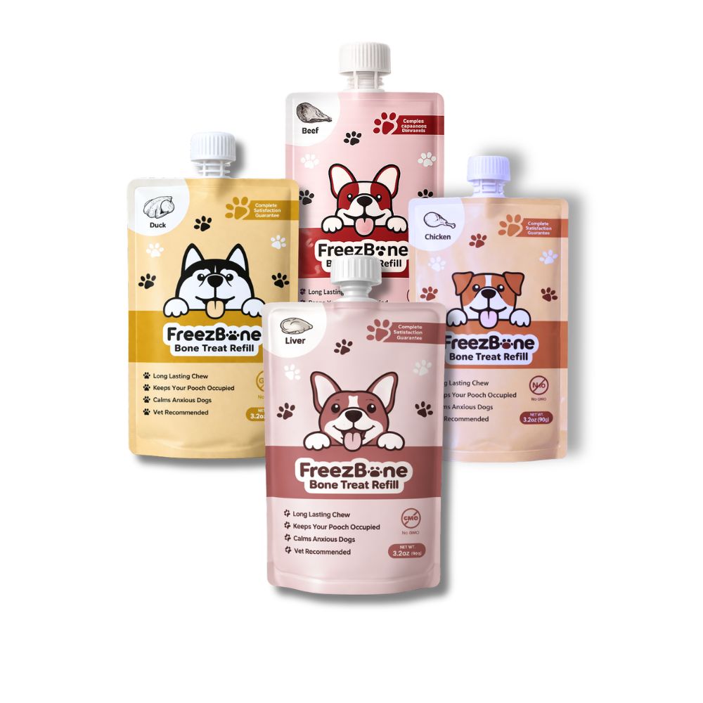 Bone Refills Dog Meat 90 Grams (4 Pack)®