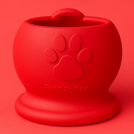 FreezSanta Dog– Holiday Frozen Santa Chew Toy