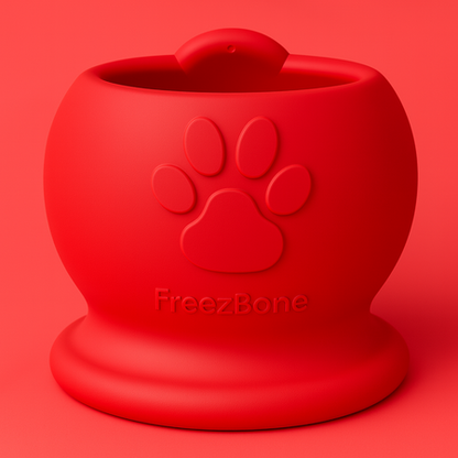 FreezSanta Dog– Holiday Frozen Santa Chew Toy