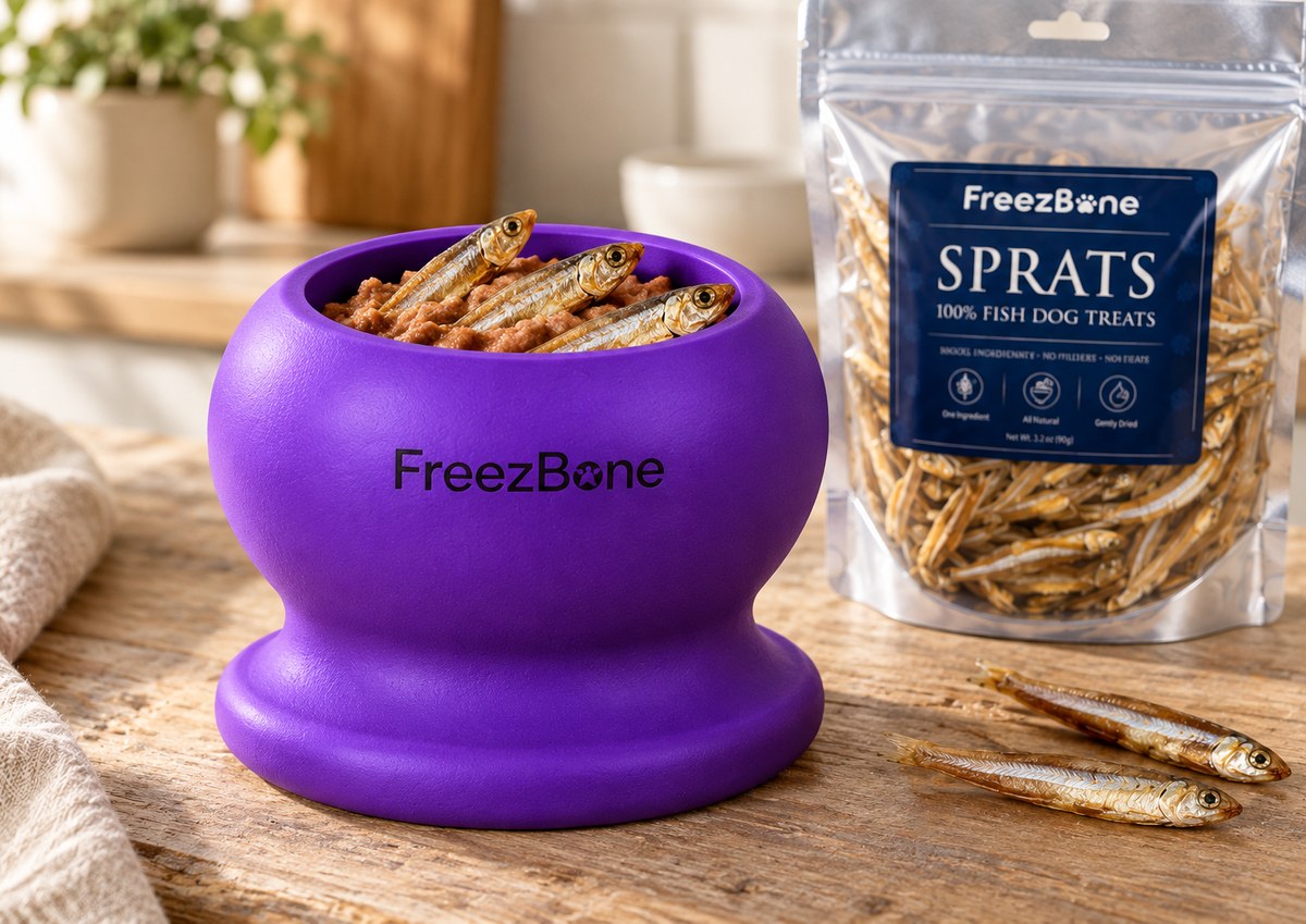 Sprats Treats in a Freezball